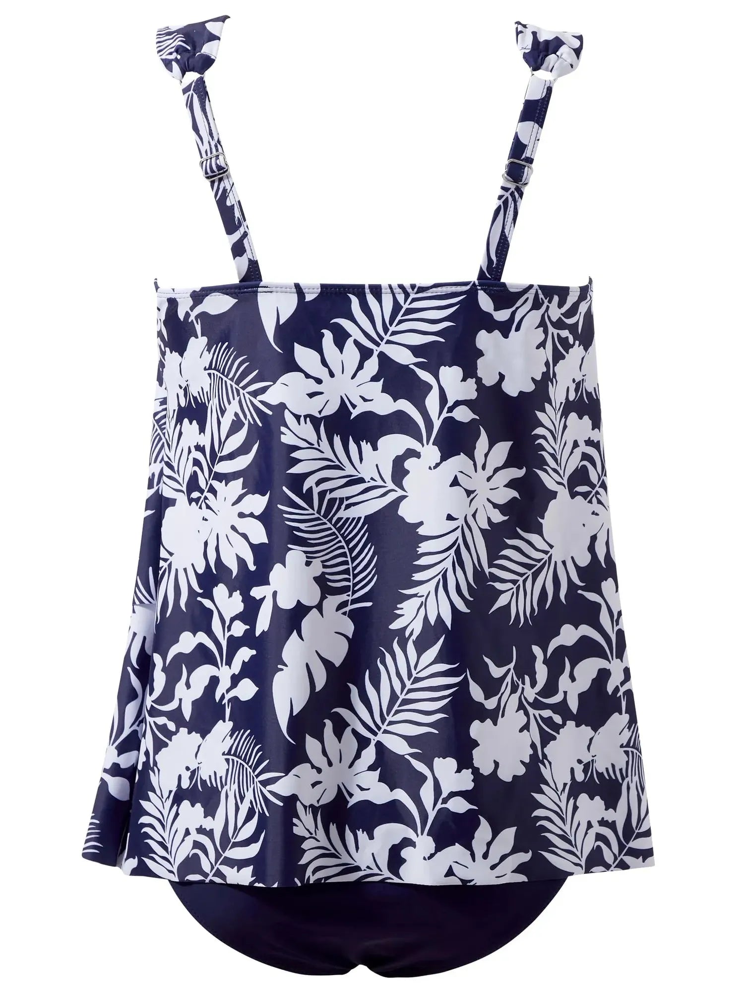 SUUKSESS Women Ruffle High Waisted Tankini Swimsuit Tummy Control Bathing Suit-SUUKSESS-SUUKSESS