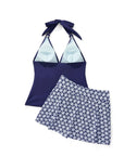 SUUKSESS Women Tummy Control Tankini Swimsuit Sexy Halter Bathing Suit 2 Piece-SUUKSESS-SUUKSESS