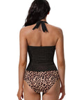 Halter Tankini 2 Piece Bathing Suits-SUUKSESS-SUUKSESS