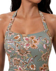 Halter Tankini 2 Piece Bathing Suits-SUUKSESS-SUUKSESS