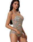 Halter Tankini 2 Piece Bathing Suits-SUUKSESS-SUUKSESS