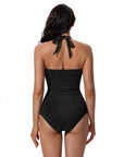 Halter Tankini 2 Piece Bathing Suits-SUUKSESS-SUUKSESS