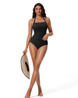 Halter Tankini 2 Piece Bathing Suits-SUUKSESS-SUUKSESS