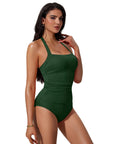 Halter Tankini 2 Piece Bathing Suits