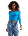 Buttery Soft Off Shoulder Shirt - Long Sleeve