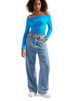 Buttery Soft Off Shoulder Shirt - Long Sleeve