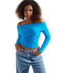 Buttery Soft Off Shoulder Shirt - Long Sleeve
