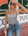 Flash Sales - Ribbed Bodysuit-Clothing-SUUKSESS-SUUKSESS