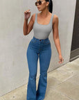 Flash Sales - Ribbed Bodysuit-Clothing-SUUKSESS-SUUKSESS