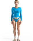 Buttery Soft Crew Neck Shirt - Long Sleeve-Clothing-SUUKSESS-Aqua-XS-SUUKSESS