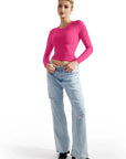 Buttery Soft Crew Neck Shirt - Long Sleeve-Clothing-SUUKSESS-SUUKSESS