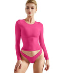 Buttery Soft Crew Neck Shirt - Long Sleeve-Clothing-SUUKSESS-SUUKSESS