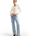 Buttery Soft Crew Neck Shirt - Long Sleeve-Clothing-SUUKSESS-SUUKSESS
