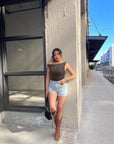 Buttery Soft Off Shoulder Shirt-Clothing-SUUKSESS-SUUKSESS