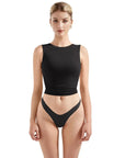 Buttery Soft Open Back Shirt-Clothing-SUUKSESS-Black-XS-SUUKSESS