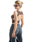 Buttery Soft Open Back Shirt-Clothing-SUUKSESS-SUUKSESS