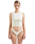Buttery Soft Open Back Shirt-Clothing-SUUKSESS-White-XS-SUUKSESS