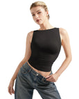 Buttery Soft Side Ruched Tank Top