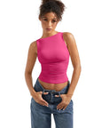 Buttery Soft Side Ruched Tank Top