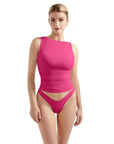 Buttery Soft Side Ruched Tank Top