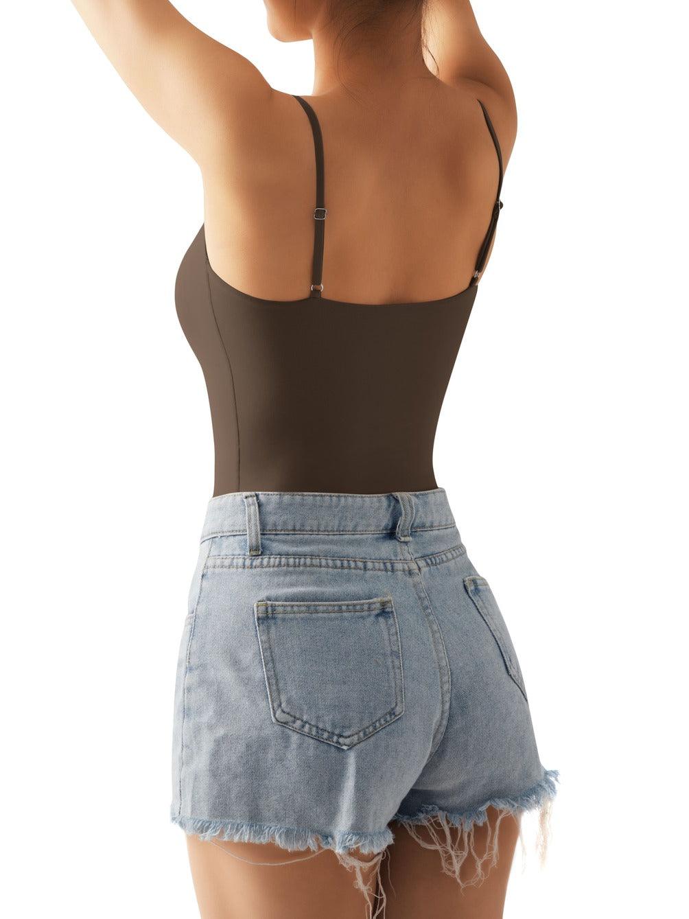 Buttery Soft Cami Bodysuit-SUUKSESS