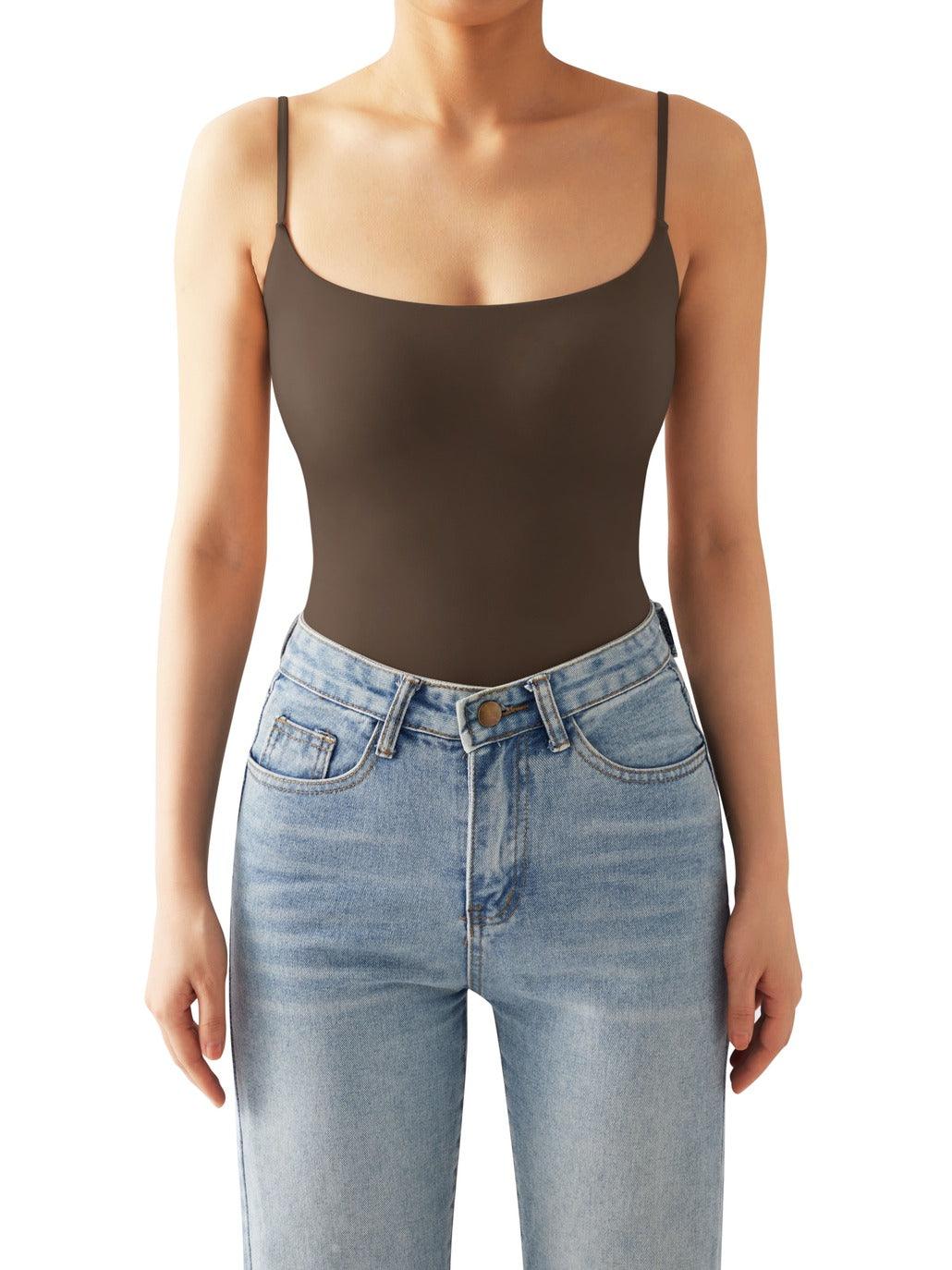 Buttery Soft Cami Bodysuit-SUUKSESS