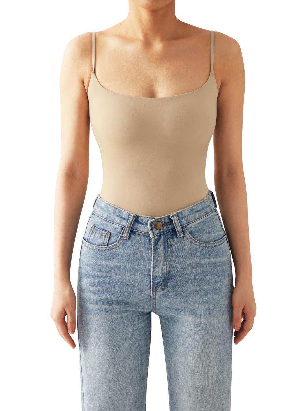 Buttery Soft Cami Bodysuit-SUUKSESS
