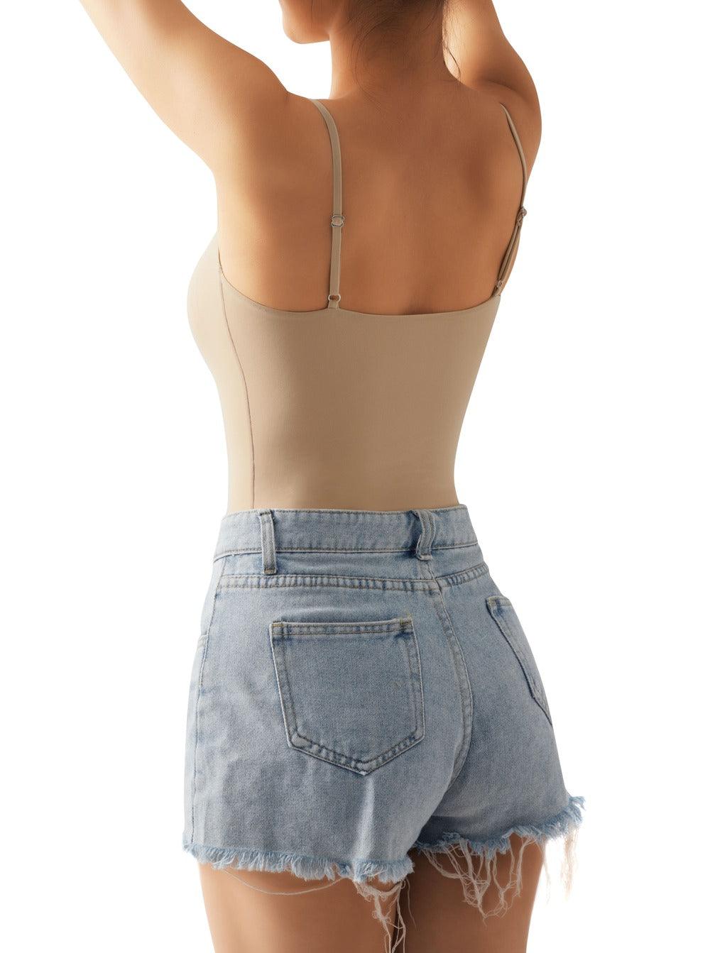 Buttery Soft Cami Bodysuit-SUUKSESS
