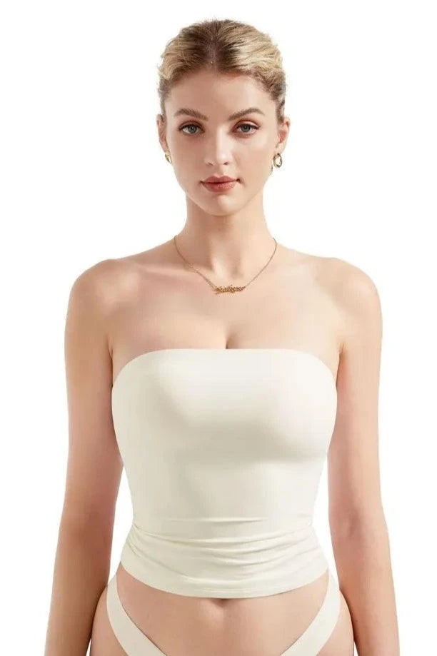 Buttery Soft Tube Tank Top-Clothing-SUUKSESS-White-XXS-SUUKSESS