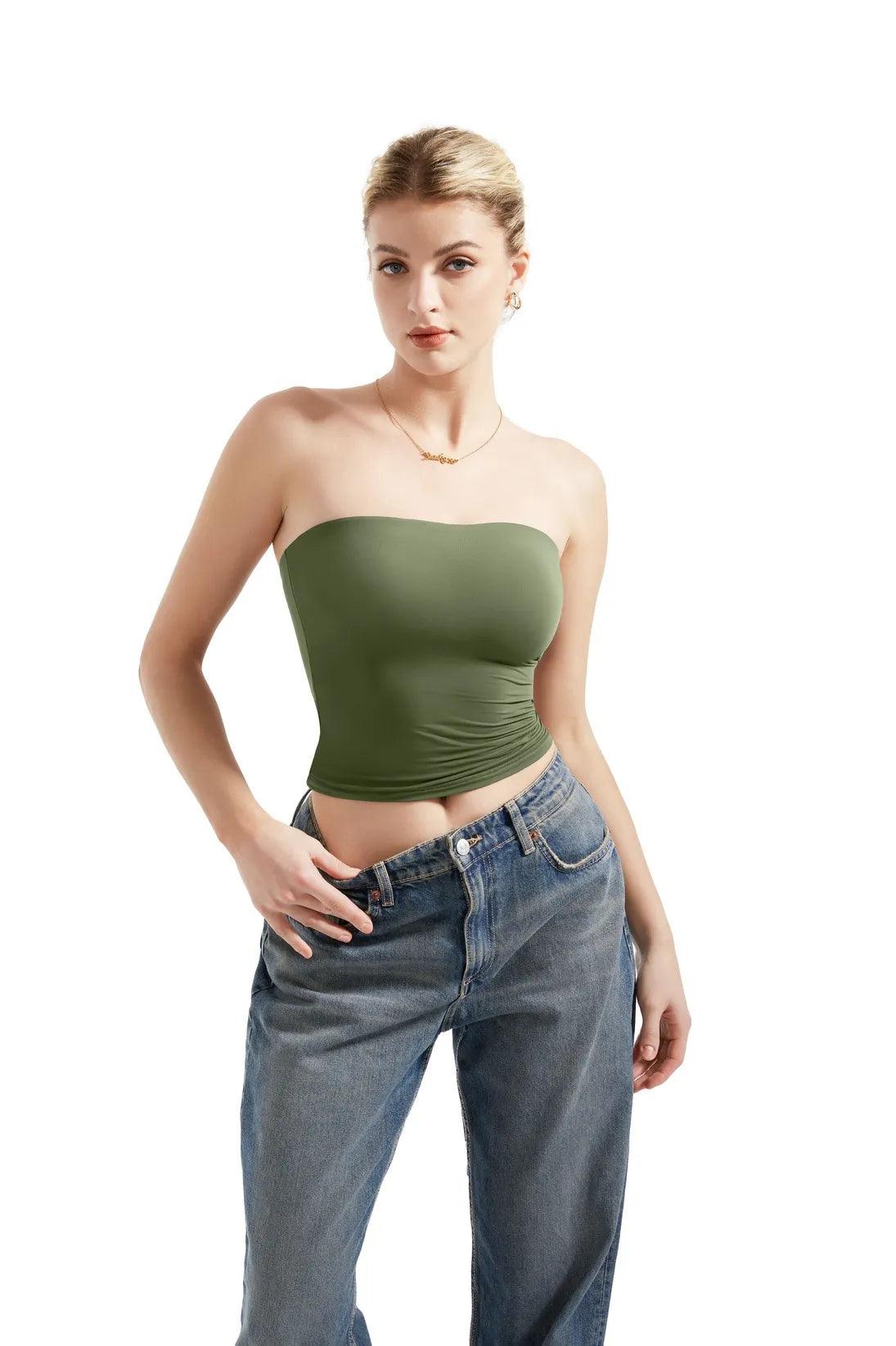 Buttery Soft Tube Tank Top-Clothing-SUUKSESS-SUUKSESS