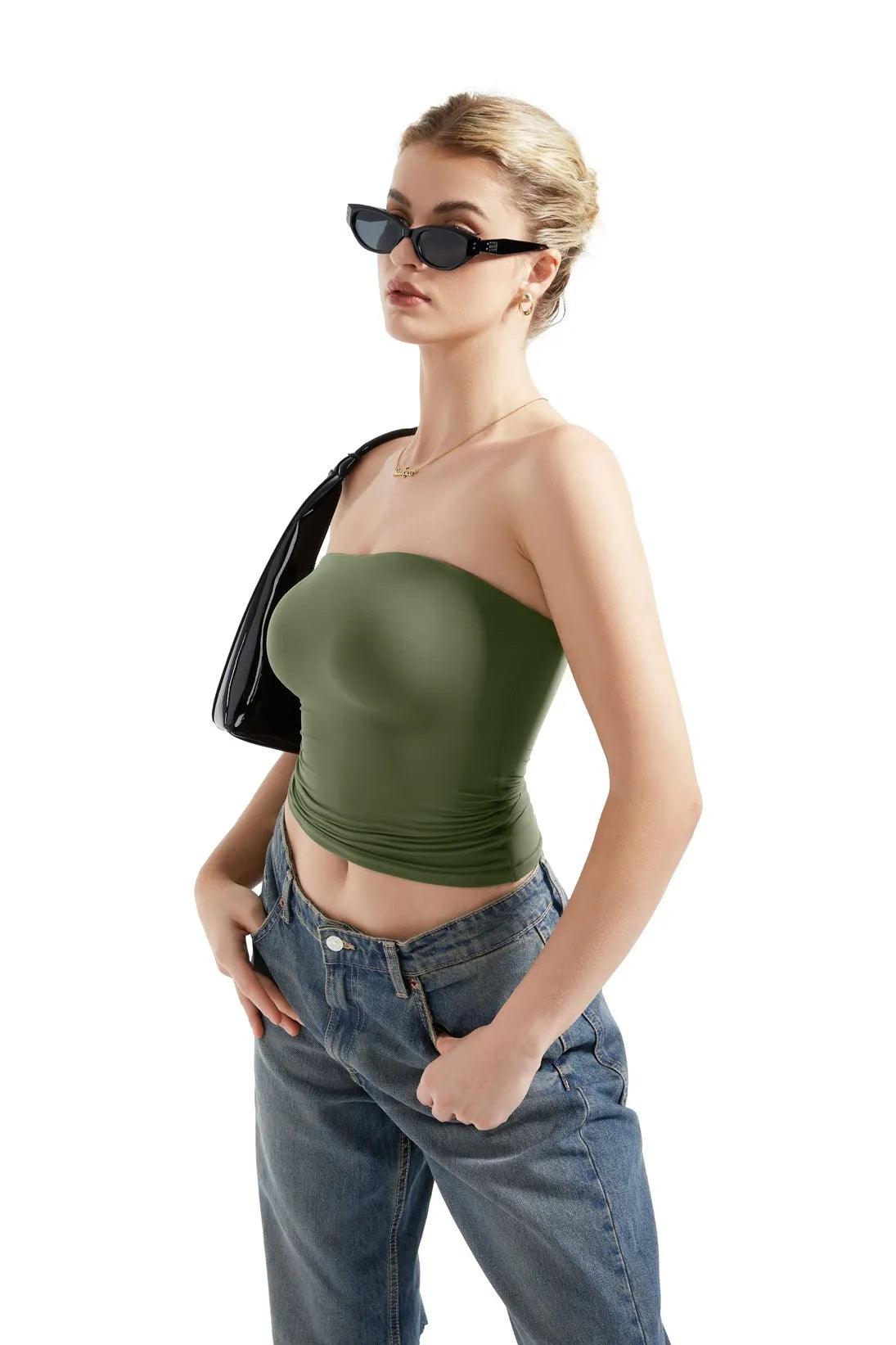 Buttery Soft Tube Tank Top-Clothing-SUUKSESS-SUUKSESS