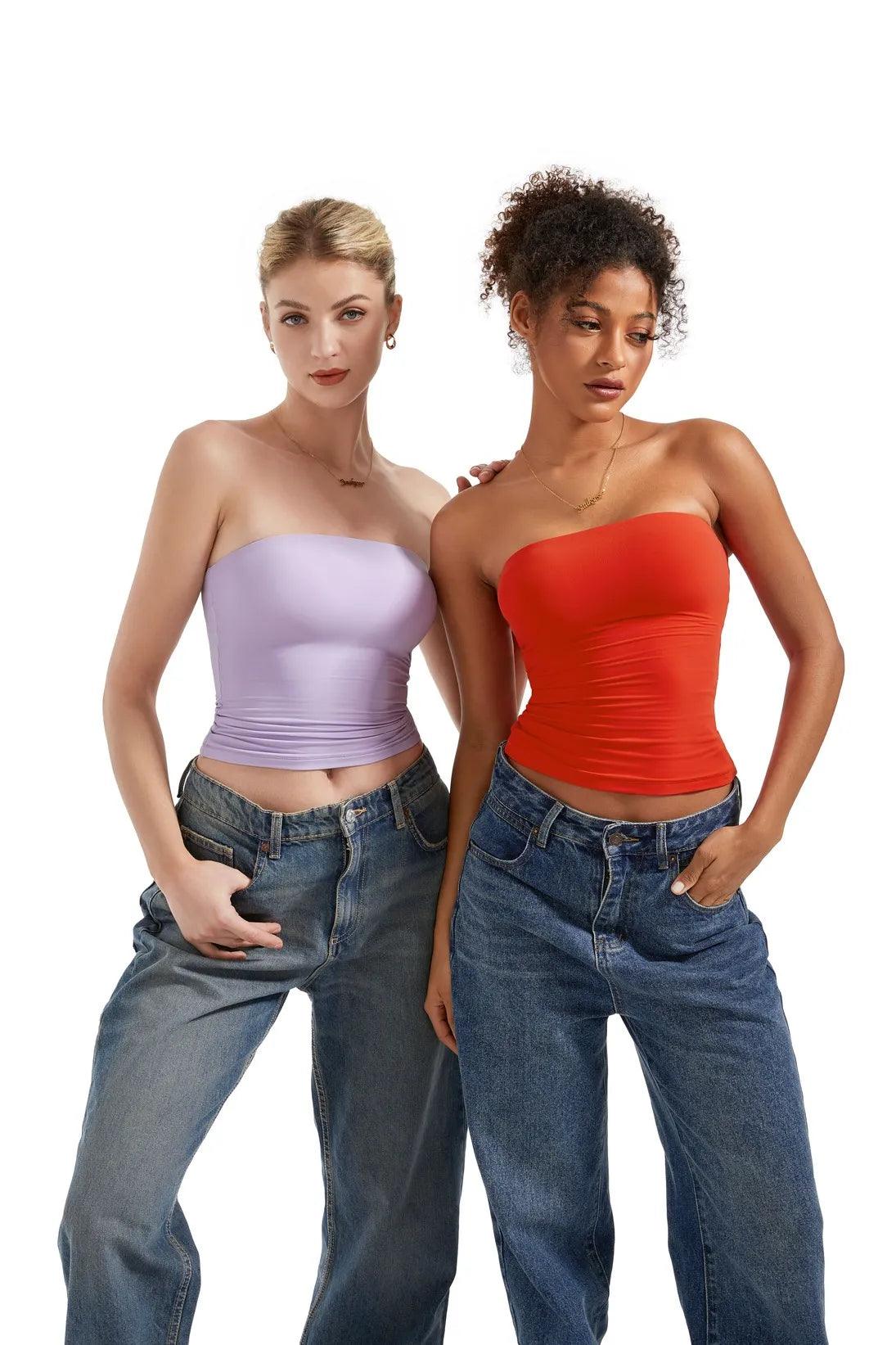 Buttery Soft Tube Tank Top-Clothing-SUUKSESS-SUUKSESS