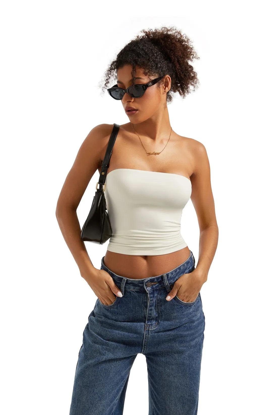 Buttery Soft Tube Tank Top-Clothing-SUUKSESS-SUUKSESS