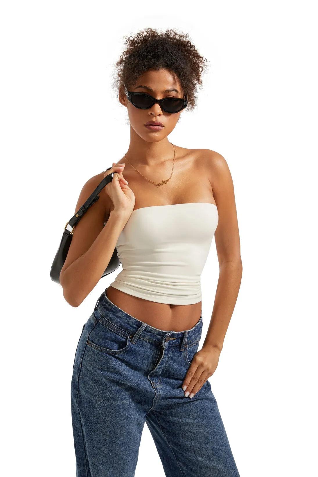 Buttery Soft Tube Tank Top-Clothing-SUUKSESS-SUUKSESS