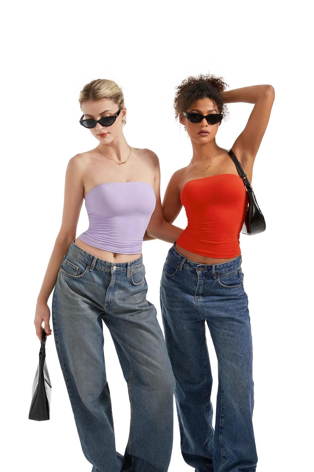 Buttery Soft Tube Tank Top-Clothing-SUUKSESS-SUUKSESS