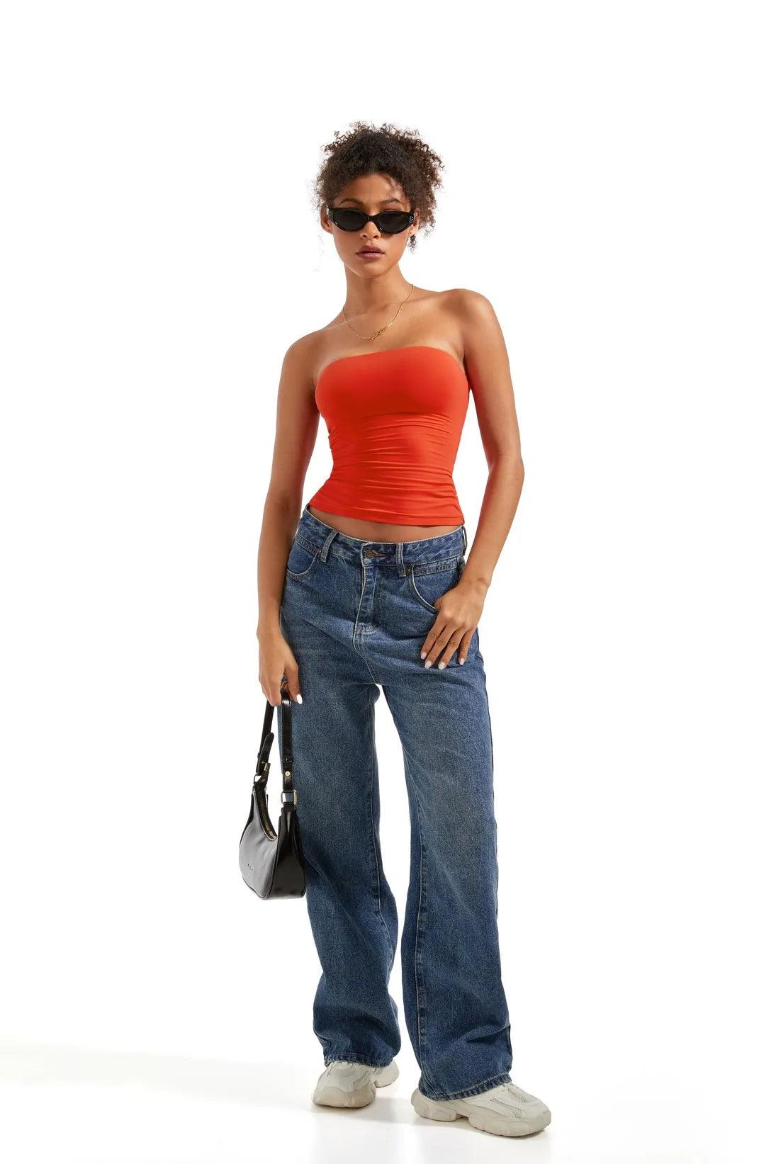 Buttery Soft Tube Tank Top-Clothing-SUUKSESS-SUUKSESS