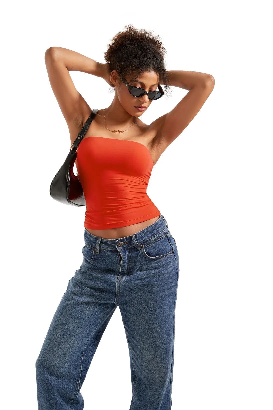 Buttery Soft Tube Tank Top-Clothing-SUUKSESS-SUUKSESS