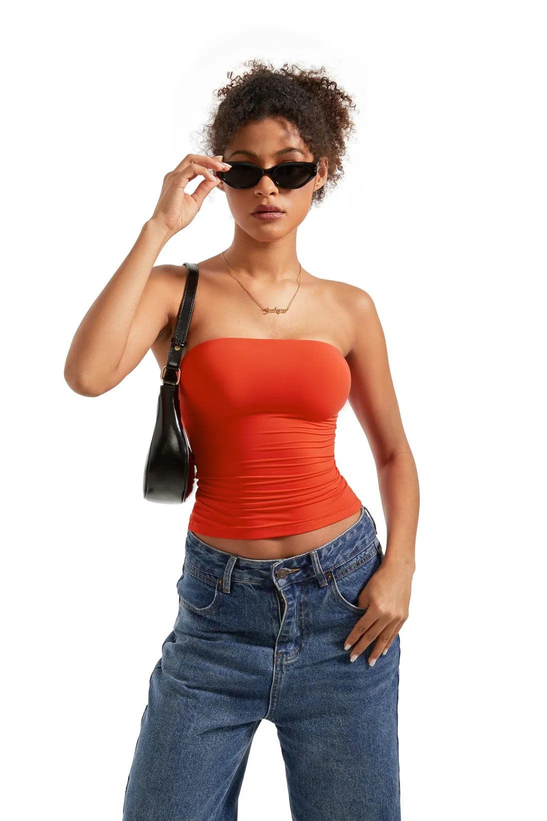 Buttery Soft Tube Tank Top-Clothing-SUUKSESS-SUUKSESS