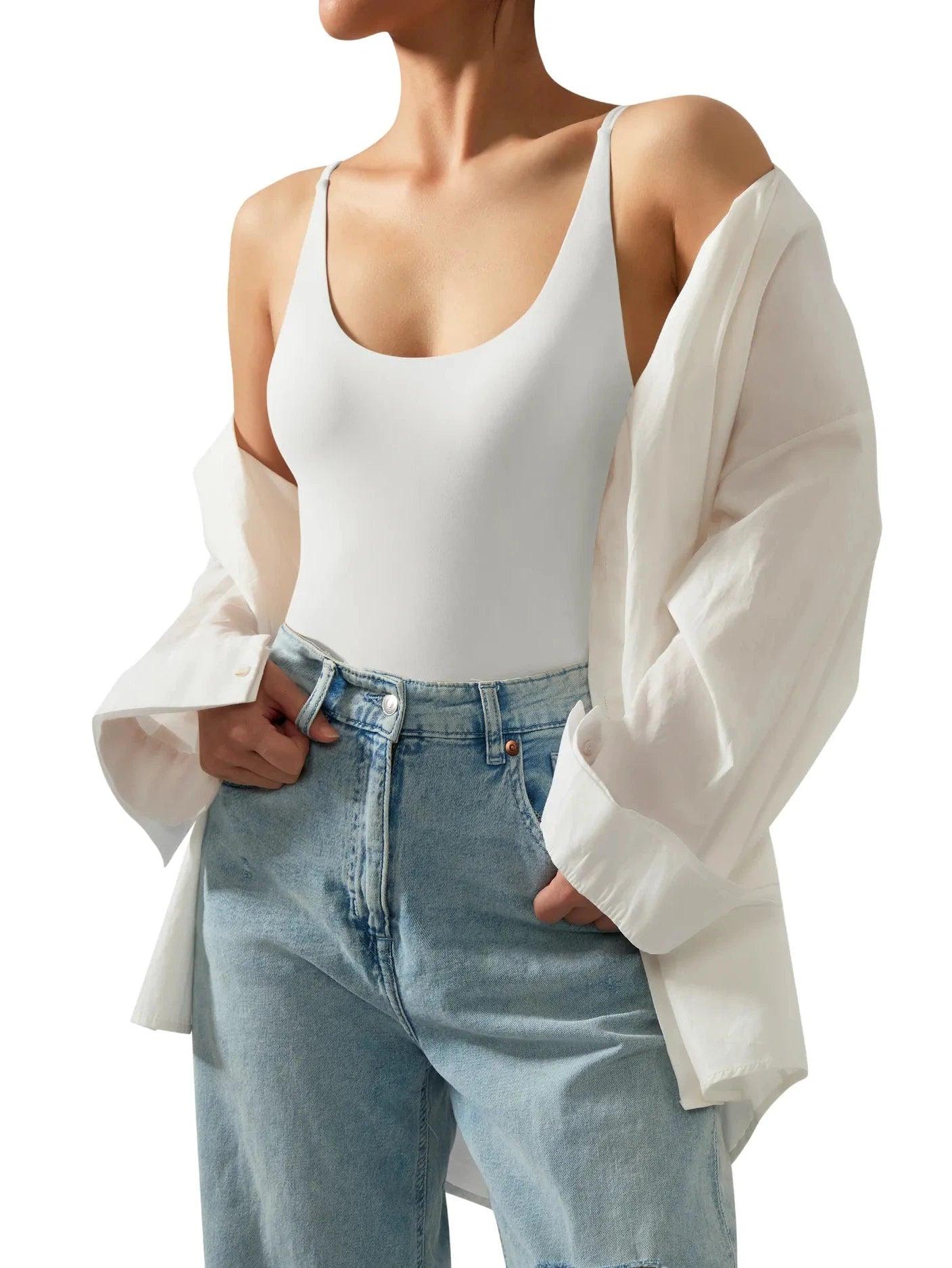 Buttery Soft U Neck Bodysuit - SUUKSESS