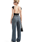 Buttery Soft Backless Shirt-Clothing-SUUKSESS-SUUKSESS