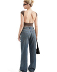 Buttery Soft Backless Shirt-Clothing-SUUKSESS-SUUKSESS
