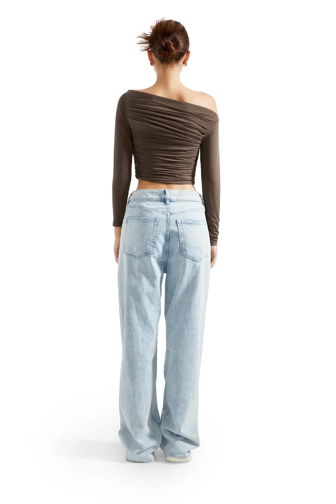 Buttery Soft Off Shoulder Shirt - Long Sleeve