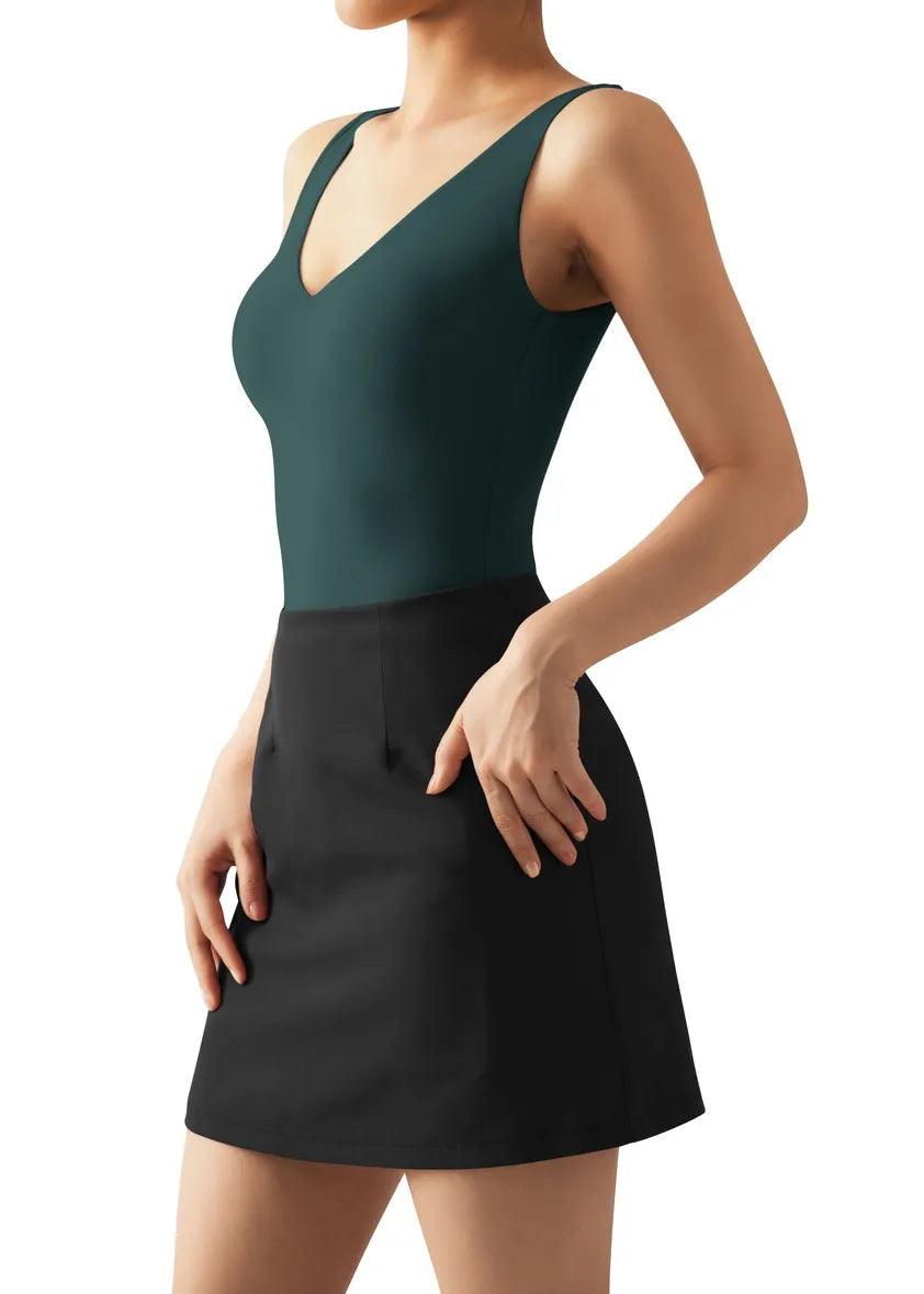 Buttery Soft V Neck Bodysuit - SUUKSESS