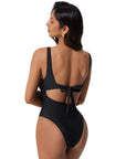 Backless With O-Ring One Piece Swimsuit