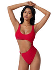 Backless With O-Ring One Piece Swimsuit