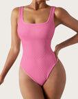 Flash Sales - Ribbed Bodysuit-Clothing-SUUKSESS-Hot Pink-S-SUUKSESS
