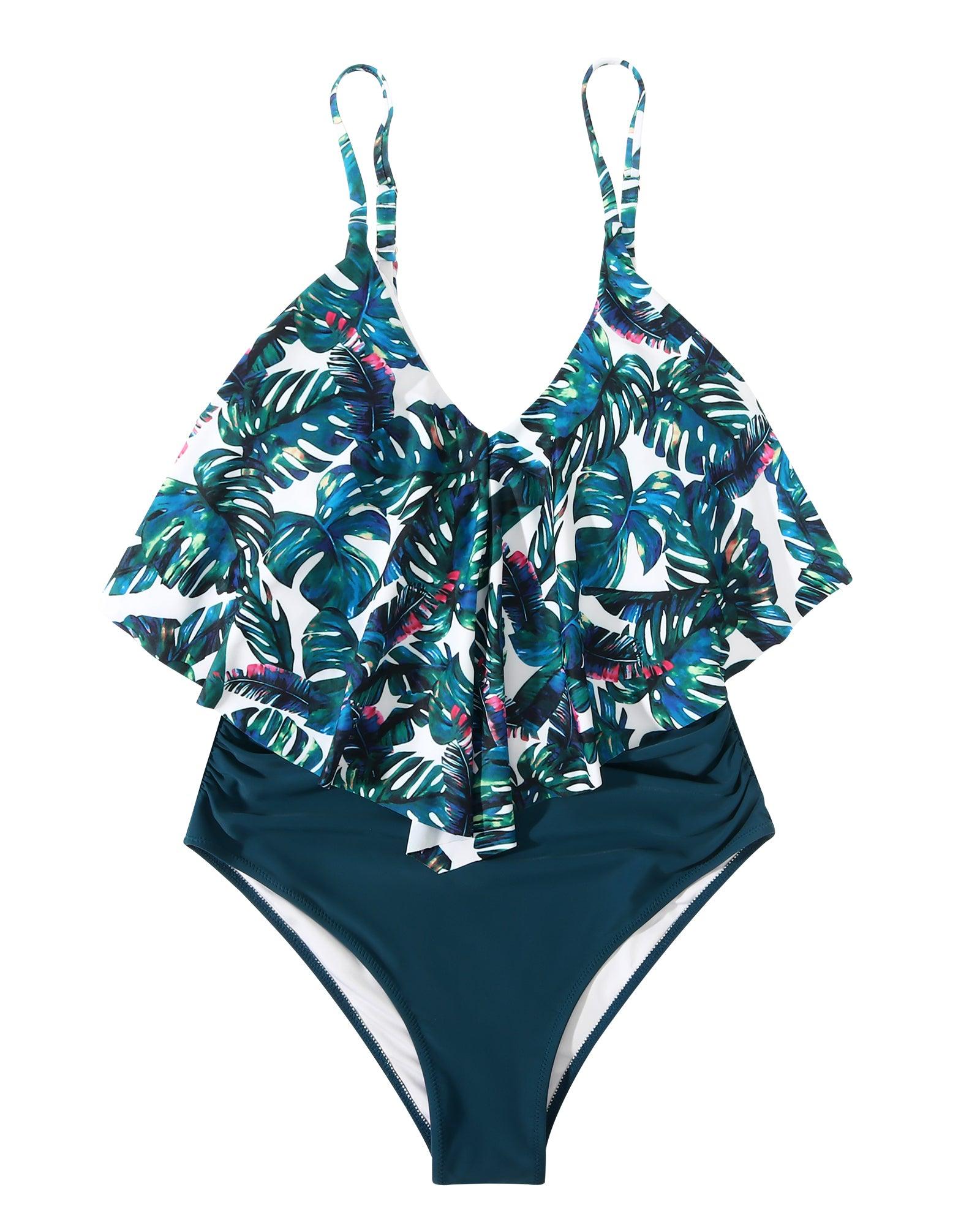 Rue Ruffle Swimwear Two Piece Set main image 1