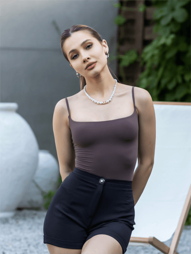 Buttery Soft Cami Bodysuit-SUUKSESS