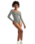 Buttery Soft Square Neck Bodysuit - Long Sleeve - SUUKSESS