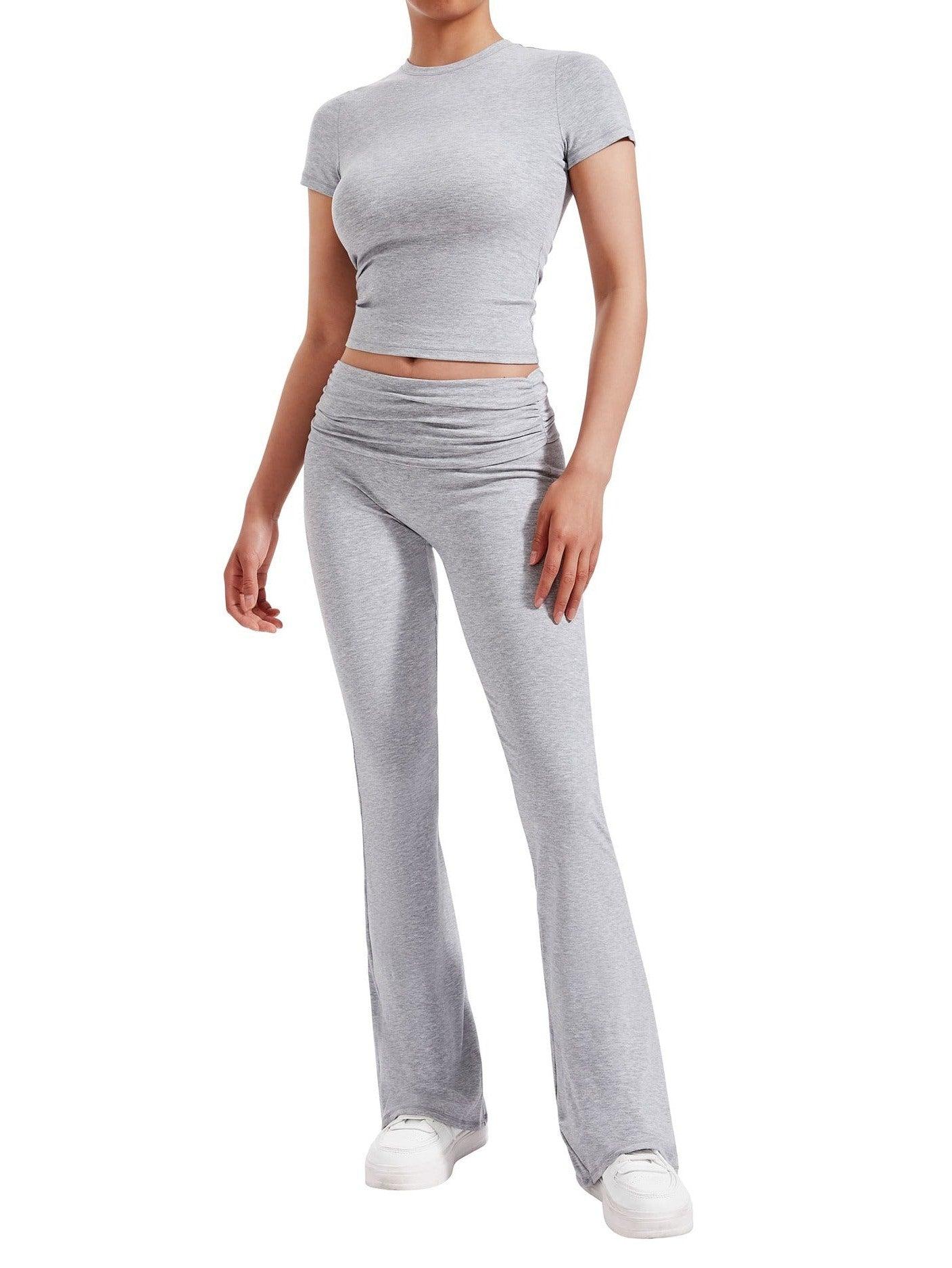 All-Day Comfort Lounge Set-Set-SUUKSESS-Grey-XS-SUUKSESS